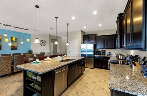 Four Corners Villa | Sunset View Villa, pool and spa -lake view - game room, resort, Nr Disney/Golf