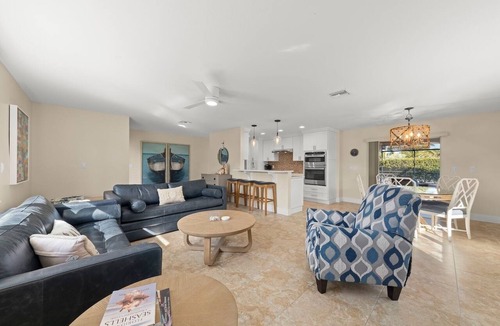 Tradewinds House | Tahitian Waters: Pet-Friendly Pool Home Just Steps to the Beach!