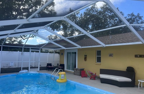 Lake Magdalene House | Tampa Oasis with Heated Pool & Family Comforts