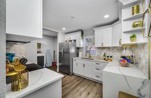 Ballast Point House | Tampa Retreat with Heated In-Ground Pool & Spa