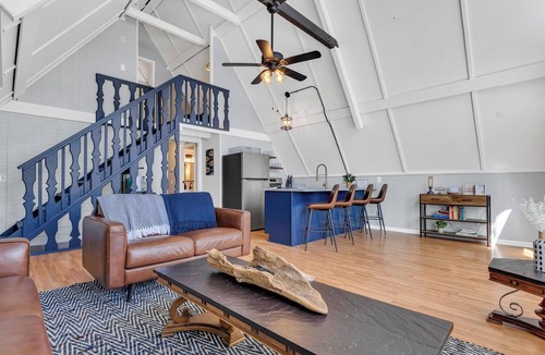 Bristol Ski Chalet | The A-Frame. Centrally located to downtown Bristol and the new Hard Rock Casino.