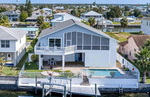 Spring Hill House | The Blue Heron- Waterfront-Gulf Access-Dock-Pool-Kayaks