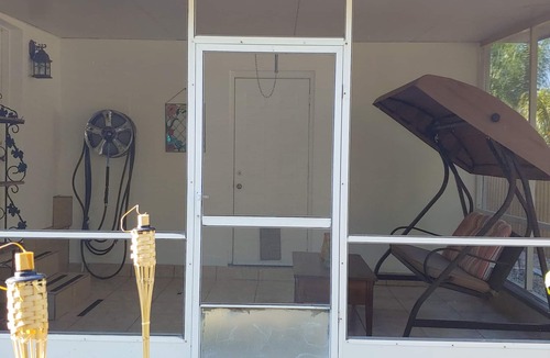 Palm Harbor House | The Cozy Getaway spared by hurricanes.