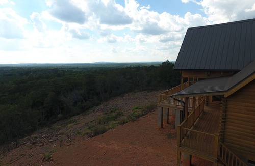 Shiloh Cabin | The Heights Cabin, solid wood log cabin with awesome views