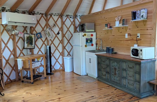 Sweetwater Cottage | The Hive - Yurt on Hobby Farm
