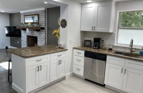 Orlando House | The Launch Pad with a pool! King bed and private backyard