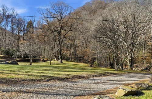 Canton Cabin | The Lodge: Riverfront Log Home in Blue Ridge Mtns
