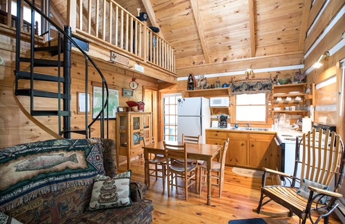 Otto Cabin | The Mountains are Calling! Visit Sassafras Rock | Turnstone Log Cabins