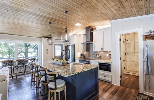 Leesville House | The Overlook at Langford - Private dock with SUPs, Kayaks, and Ping Pong