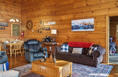 Caton Cabin | The Overlook - Hot Tub, Game Room, Mountain Views!