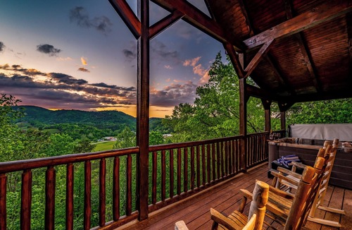 Caton Cabin | The Overlook - Hot Tub, Game Room, Mountain Views!
