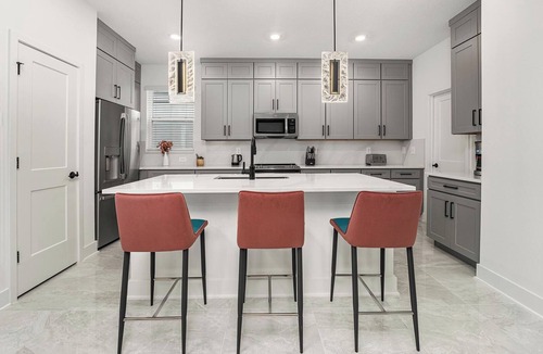 Florida Center House | The Spellbinding | Exciting NEW home w/in-home entertainment near top shopping