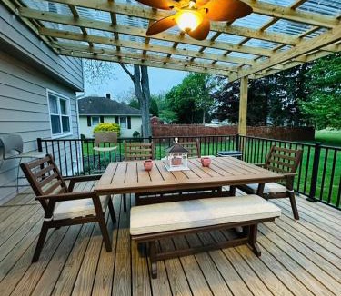 Yardville-Groveville House | The Trenton 2BR Oasis with Patio - Shared Home - Near MetLife & Philly FIFA 2026 Access
