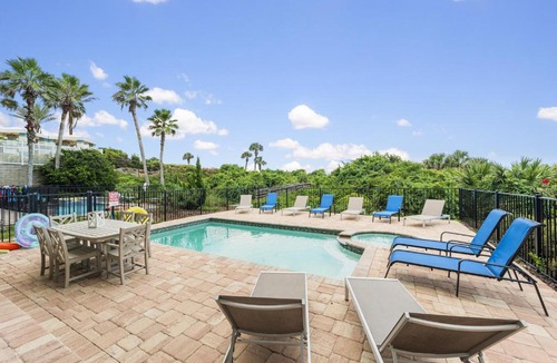 Palm Coast House | Tiki Tides, 7 Bedroom, Sleeps 14, Ocean Front, Cinnamon Beach, Private Pool