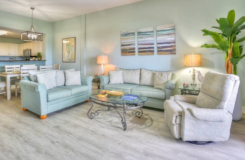 Madeira Beach Condo | Top Floor Overlooking the Marina. Close to Johns Pass. Spacious with Two Private Balconies!