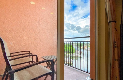 Madeira Beach Condo | Top Floor Overlooking the Marina. Close to Johns Pass. Spacious with Two Private Balconies!