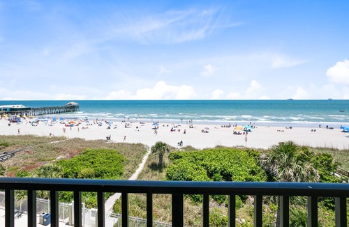 Cocoa Beach Condo | Top-Floor Penthouse Retreat with Panoramic Direct Beach Views