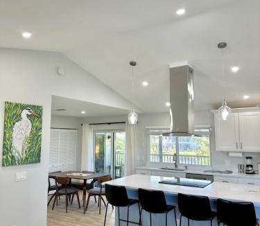 Alden Pines Apartment | Tranquil Lakeview Home w Porch Bokeelia Retreat
