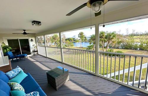 Alden Pines Apartment | Tranquil Lakeview Home w Porch Bokeelia Retreat