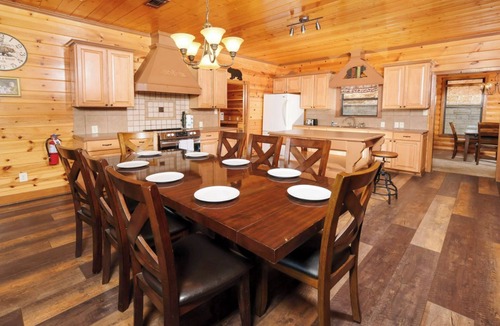 Smoky Mountains Cabin | Treetop Tranquility | Fido Friendly, Game Room, Hot Tub, & Fireplace