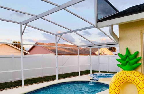 Indian Wells House | #Tropical Orlando#3BR Private Pool/Spa Near Disney