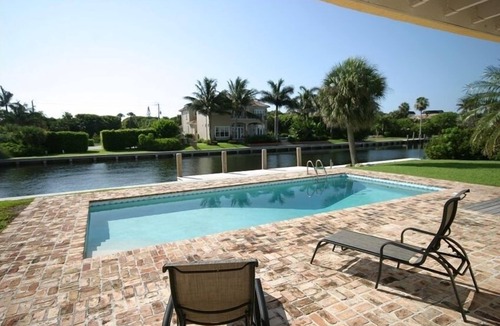 Ocean Ridge House | Tropical Palm Beach Waterfront Luxury