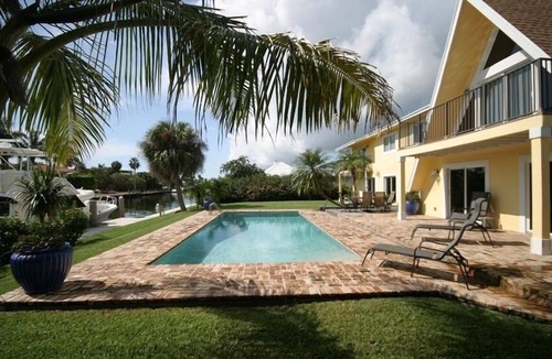 Ocean Ridge House | Tropical Palm Beach Waterfront Luxury