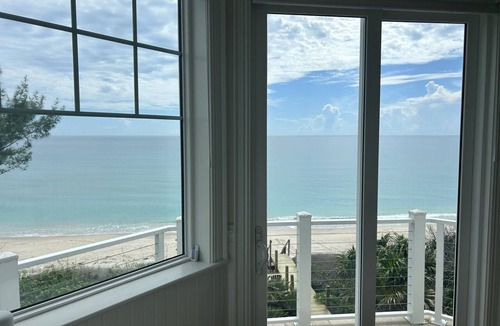Melbourne Beach House | Turtle Trax - Elegant five bedroom new oceanfront home with heated pool.