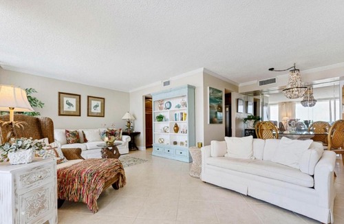 Jacksonville Beach Apartment | Two Bedroom Oceanfront Residence with Expansive Ba