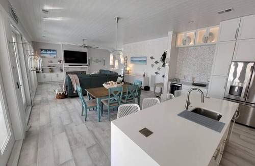 Windy Hill House | TWO FREE GOLF CARTS! Luxury Beach House - Main-Level Pool & Hot Tub