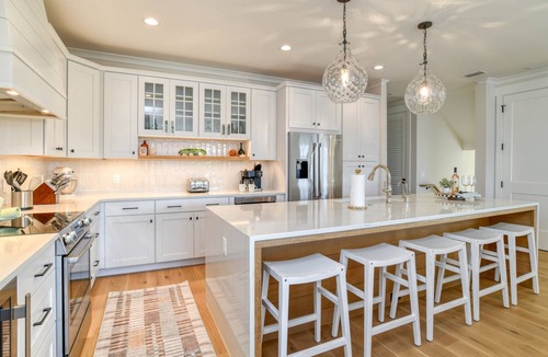 Vilano Beach House | Two Luxury Home Complex, Oceanfront, Brand New and Custom, Views, Gourmet Kitchens, Arcade, Fire Pit