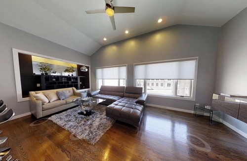 Downtown Wilmington Condo | Two-story condo in luxury townhouse. Free parking.