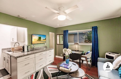 Downtown Hollywood Apartment | Uhost AI | Hollywood Garden 1BR Family Spot