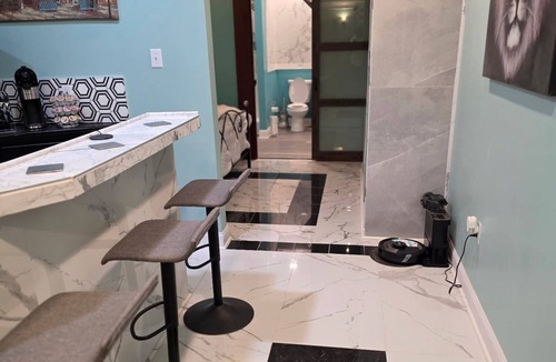 Dallas Apartment | Unique ambiance romantic, driver we partner with a comfort electric rideshare.