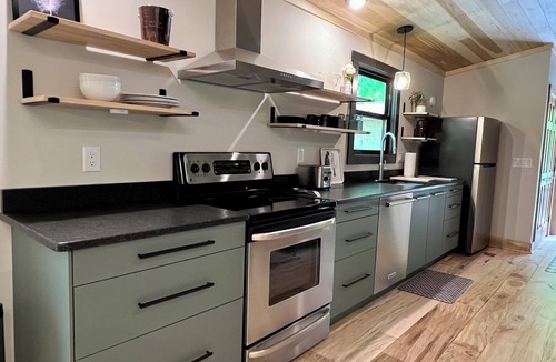 Hendersonville Cabin | Unique, renovated, historic log cabin in charming Hendersonville
