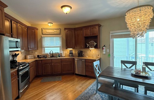 Brigantine House | Updated Beach Home with Ocean Views, Beach Block!