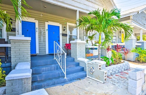 Ybor City Apartment | Updated Ybor City Duplex ~ 1/2 Mi to Seventh Ave!