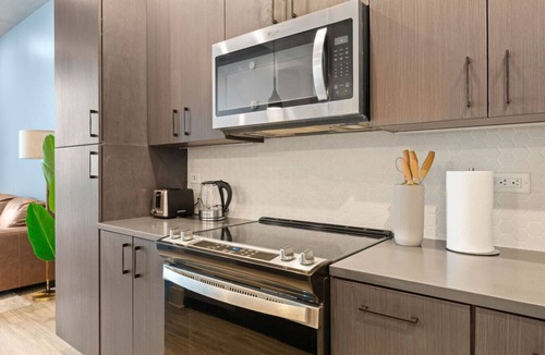 Channel District Apartment | Upscale 2BR Stay | Minutes from Convention Center