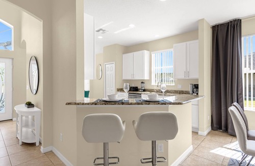 Crystal Cove House | Upstay: Poolside Villa Near Disney w/BBQ & Games
