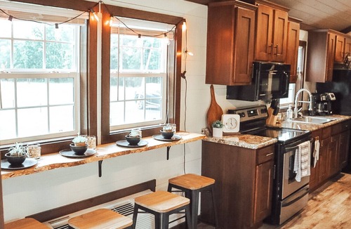 Boaz House | Urban Pines "Miss Bee Have" Unique Tiny House Vibe