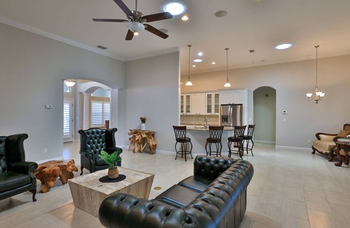 New Smyrna Beach House | Venetian Bay Luxury 4 Bedroom Estate Pool Beach Home Gated Golf Community
