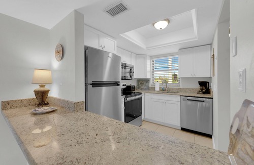 Mid Island Condo | Villa Del Mar 303 Gulf View Condo On Gorgeous Mid Island Beach, Heated Pool, Elevator