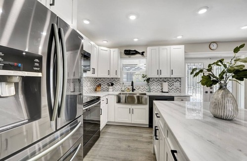 Boca Raton House | Villa Palm 4 BD 2 BA Heated Private Pool Office BBQ