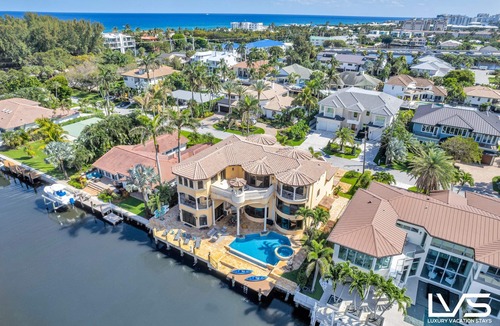 Delray Beach Shores House | Villa Rhodes Palatial Waterfront Beach Estate