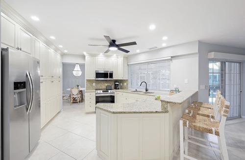 Marco Island House | W Exposure Waterfront Home | Pool/Kayaks w/Lift