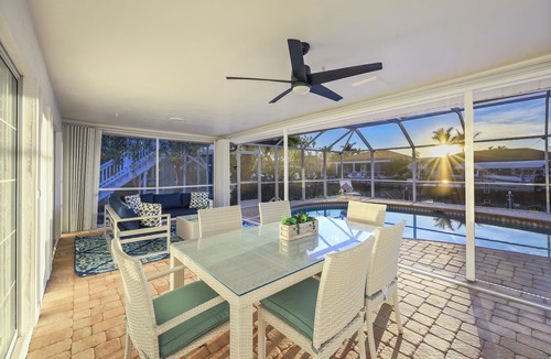 Marco Island House | W Exposure Waterfront Home | Pool/Kayaks w/Lift