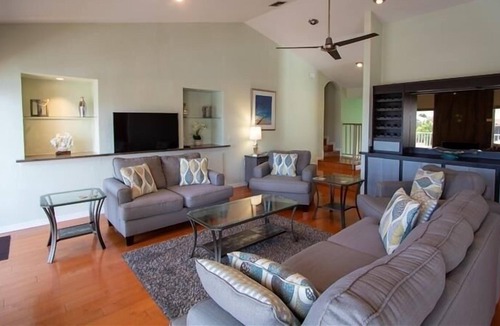 Marco Island House | Walk to Beach from 4 Bedroom Waterfront Home with Heated Pool, Spa, Game...