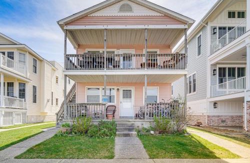 South End House | Walk to Beach: Ocean City Home w/Deck & Views!