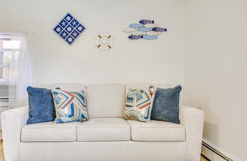 Somers Point Apartment | Walk to Beach: Somers Point Apartment!