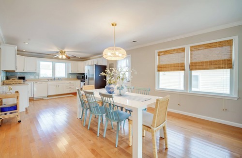 Brigantine House | Walk to Brigantine Beach: Home w/BBQ & Yard